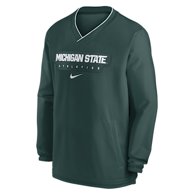 Michigan State Spartans Sideline Men's Nike College Long-Sleeve